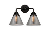 Bathroom Fixtures Two Lights by Innovations ( 405 | 288-2W-BK-G43 Nouveau 2 ) 