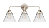 Bathroom Fixtures Three Lights by Innovations ( 405 | 288-3W-PN-G42-LED Nouveau 2 ) 