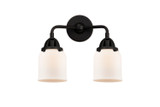 Bathroom Fixtures Two Lights by Innovations ( 405 | 288-2W-BK-G51 Nouveau 2 ) 
