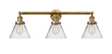 Bathroom Fixtures Three Lights by Innovations ( 405 | 205-BB-G42-LED Franklin Restoration ) 