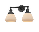Bathroom Fixtures Two Lights by Innovations ( 405 | 208-BK-G171-LED Franklin Restoration ) 