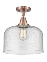 Semi-Flush Mts. Glass Down by Innovations ( 405 | 447-1C-AC-G74-L Caden ) 