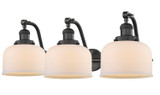 Bathroom Fixtures Three Lights by Innovations ( 405 | 515-3W-OB-G71 Franklin Restoration ) 