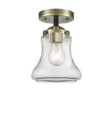 Semi-Flush Mts. Glass Down by Innovations ( 405 | 284-1C-BAB-G192-LED Nouveau ) 