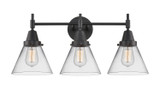 Bathroom Fixtures Three Lights by Innovations ( 405 | 447-3W-BK-G42 Caden ) 