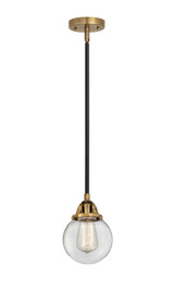 Mini Pendants Glass Down by Innovations ( 405 | 288-1S-BAB-G202-6-LED Nouveau 2 ) 