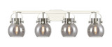 Bathroom Fixtures Four Lights by Innovations ( 405 | 423-4W-PN-G410-6SM Downtown Urban ) 
