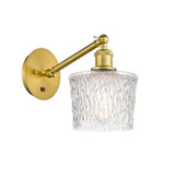 Sconces Single Glass by Innovations ( 405 | 317-1W-SG-G402-LED Ballston ) 