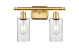 Bathroom Fixtures Two Lights by Innovations ( 405 | 516-2W-SG-G804 Ballston ) 