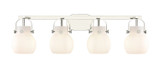Bathroom Fixtures Four Lights by Innovations ( 405 | 423-4W-PN-G410-6WH Downtown Urban ) 