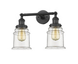 Bathroom Fixtures Two Lights by Innovations ( 405 | 208-BK-G182-LED Franklin Restoration ) 