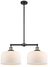 Mid. Chandeliers Glass Down by Innovations ( 405 | 209-BAB-G71-L Franklin Restoration ) 