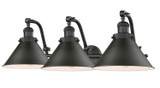 Bathroom Fixtures Three Lights by Innovations ( 405 | 515-3W-OB-M10-OB-LED Franklin Restoration ) 