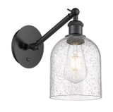 Sconces Single Glass by Innovations ( 405 | 317-1W-BK-G558-6SDY Ballston ) 
