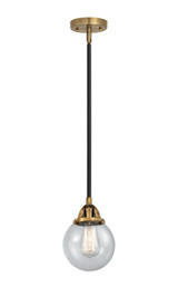 Mini Pendants Glass Down by Innovations ( 405 | 288-1S-BAB-G204-6-LED Nouveau 2 ) 