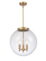 Pendants Sphere by Innovations ( 405 | 221-3S-BB-G202-16-LED Franklin Restoration ) 
