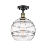 Semi-Flush Mts. Glass Down by Innovations ( 405 | 516-1C-BAB-G556-10CL Ballston ) 