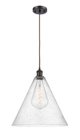 Pendants Glass Down by Innovations ( 405 | 516-1P-OB-GBC-164 Ballston ) 