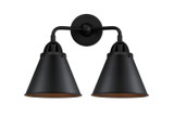 Bathroom Fixtures Two Lights by Innovations ( 405 | 288-2W-BK-M13-BK-LED Nouveau 2 ) 