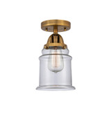 Semi-Flush Mts. Glass Down by Innovations ( 405 | 288-1C-BB-G182-LED Nouveau 2 ) 