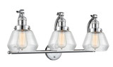Bathroom Fixtures Three Lights by Innovations ( 405 | 515-3W-PC-G172 Franklin Restoration ) 