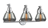 Bathroom Fixtures Three Lights by Innovations ( 405 | 515-3W-PC-G173 Franklin Restoration ) 