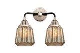 Bathroom Fixtures Two Lights by Innovations ( 405 | 288-2W-BPN-G146 Nouveau 2 ) 