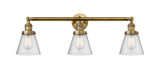 Bathroom Fixtures Three Lights by Innovations ( 405 | 205-BB-G64-LED Franklin Restoration ) 