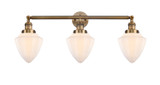 Bathroom Fixtures Three Lights by Innovations ( 405 | 205-BB-G661-7 Franklin Restoration ) 