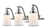 Bathroom Fixtures Three Lights by Innovations ( 405 | 515-3W-PC-G181-LED Franklin Restoration ) 
