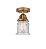 Semi-Flush Mts. Glass Down by Innovations ( 405 | 288-1C-BB-G184S-LED Nouveau 2 ) 