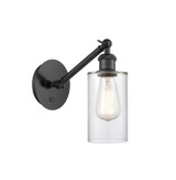 Sconces Single Glass by Innovations ( 405 | 317-1W-BK-G802-LED Ballston ) 