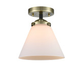 Semi-Flush Mts. Glass Down by Innovations ( 405 | 284-1C-BAB-G41-LED Nouveau ) 