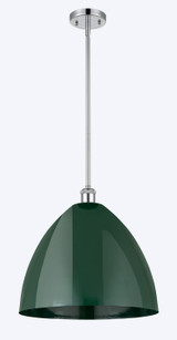 Pendants Metal Shade by Innovations ( 405 | 516-1S-PC-MBD-16-GR Ballston ) 