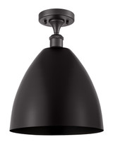 Semi-Flush Mts. Glass Down by Innovations ( 405 | 516-1C-BK-MBD-12-BK Ballston ) 
