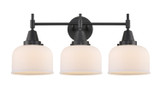 Bathroom Fixtures Three Lights by Innovations ( 405 | 447-3W-BK-G71 Caden ) 