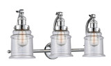 Bathroom Fixtures Three Lights by Innovations ( 405 | 515-3W-PC-G184 Franklin Restoration ) 