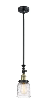 Mini Pendants Glass Down by Innovations ( 405 | 206-BAB-G513 Franklin Restoration ) 