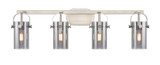 Bathroom Fixtures Four Lights by Innovations ( 405 | 423-4W-SN-G423-7SM Downtown Urban ) 