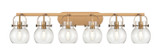 Bathroom Fixtures Five+Lights by Innovations ( 405 | 423-6W-BB-G410-6CL Downtown Urban ) 