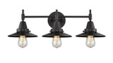 Bathroom Fixtures Three Lights by Innovations ( 405 | 447-3W-BK-M6-BK Caden ) 