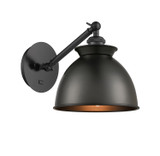 Sconces Metal by Innovations ( 405 | 317-1W-BK-M14-BK Ballston ) 