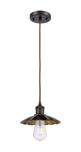 Mini Pendants Exposed Lamps by Innovations ( 405 | 516-1P-OB-M17-OB Ballston ) 