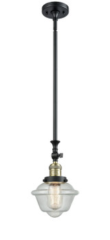 Mini Pendants Glass Down by Innovations ( 405 | 206-BAB-G532-LED Franklin Restoration ) 