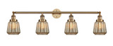 Bathroom Fixtures Four Lights by Innovations ( 405 | 215-BB-G146-LED Franklin Restoration ) 