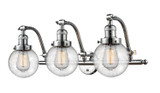Bathroom Fixtures Three Lights by Innovations ( 405 | 515-3W-PC-G204-6-LED Franklin Restoration ) 