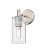 Sconces Single Glass by Innovations ( 405 | 434-1W-SN-G434-7CL Downtown Urban ) 