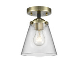 Semi-Flush Mts. Glass Down by Innovations ( 405 | 284-1C-BAB-G62 Nouveau ) 