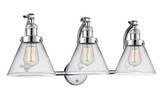 Bathroom Fixtures Three Lights by Innovations ( 405 | 515-3W-PC-G42 Franklin Restoration ) 