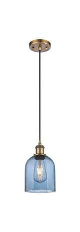 Mini Pendants Glass Down by Innovations ( 405 | 516-1P-BB-G558-6BL Ballston ) 